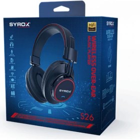 Resim Syrox S26 Bluetooth Stereo Kulak Üstü Kulaklık 