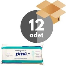 Resim Pine Perine Bölgesi Yıkama Havlusu 12 x 50'li 