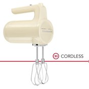 Resim Cordless Şarjlı El Mikseri 7 Hız Almond Cream 5Khmb732Eac KitchenAid