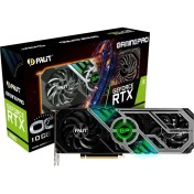Resim Palit Geforce Rtx 3080 LHR Gamingpro Oc 10GB 320 Bit Ekran Kartı 