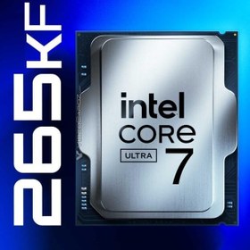 Resim INTEL Core Ultra 7 265KF TRAY 5.5GHz LGA1851 Kutusuz Fansız İşlemci 