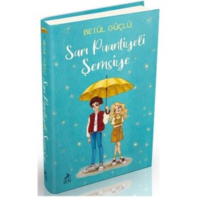 Resim Sarı Puantiyeli Şemsiye (Ciltli) 