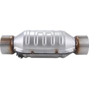 Resim Brevity Finds Evrensel Katalitik Konvertör 3 Inç 400 Hücre Yüksek Akışlı Susturucu Katalitik Konvertör Euro 1 Yuvarlak Paslanmaz Çelik (Yurt Dışından) 