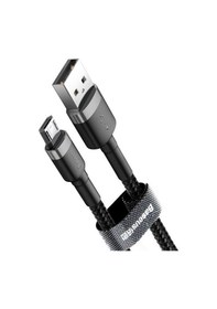 Resim BASEUS CAFULE MİCRO USB 1METRE 2.4A HIZLI ŞARJ HALAT USB KABLO 