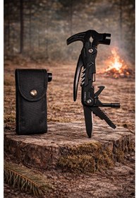 Resim Gerber Çok Fonksiyonlu Çekiçli Pense + Bez Taşıma Çantası Era06937 Siyah 