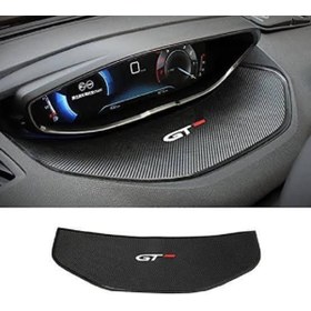 Resim NP Aksesuar Gt Logolu Peugeot 3008 5008 Uyumlu Kaymaz Ped Beyaz 