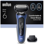 Resim Braun Series 6 Elektrikli Tıraş Makinesi, Islak Ve Kuru, Hassas Düzeltici Başlık, 62-b1200s 1 Saat 