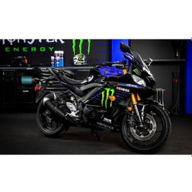 Resim Yamaha YZF-R25 Monster Sticker Etiket Modeli 