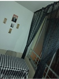 Resim Küçük Puanlı Model Antrasit Renk İp Perde Hazır İp Perde 300 270 Antrasit 