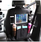 Resim Araba Oto Koltuk Geri Çanta Çok Cep Seyahat Depolama Asılı Cep Saklama Çantası Ipad Ve Diğer Ürünler İçin 