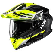 Resim Hjc RPHA60 Dakar MC3HSF Kapalı Motosiklet Kaskı Siyah Neon Sarı Açık 