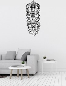 Resim Funny Faces Figürlü Siyah Metal Tablo 