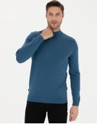 Resim Pierre Cardin Erkek Kobalt Triko Kazak 50276161-vr077 Kobalt 