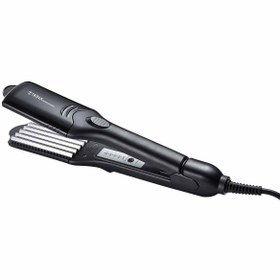 Resim Trina Profesyonel Saç Şekillendirme Tost Makinesi Düzleştirici 4 Titanyum Geniş Plaka DZ0040 