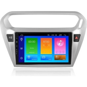 Resim Navimex Peugeot 301 Android 10 Carplay Özellikli Navigasyon Multimedya Ekran 2gb RAM+16GB HDD NAV-99 
