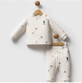 Resim U.s. Polo Assn 2 Li Takım Usb2605 Ekru Ekru 