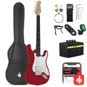 Resim Donner DST-100 Amfili Elektro Gitar Başlangıç Seti (Kırmızı) 