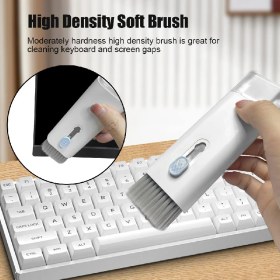 Resim The Wlue 7in1 Çok Fonksiyonlu Bilgisayar Laptop Klavye Telefon Kulaklık Airpod Temizleyici Fırça Kit 