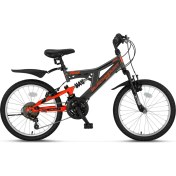 Resim Ümit Blackmount 20 Jant Çift Amortisörlü Çocuk Bisikleti 2030 (120-140 cm Arası Boy) 