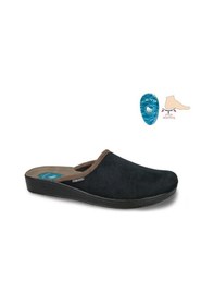 Resim Ceyo 9933 Topuk Jelli Anatomik Taban Kışlık Terlik Siyah 40-45 Siyah 