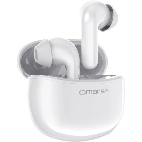 Resim Omars TWS Bluetooth 5.1 Dokunmatik Kablosuz Kulakiçi Kulaklık Beyaz 