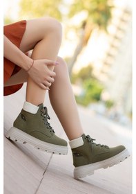 Resim Chester Cat Bağcıklı Bot Haki 