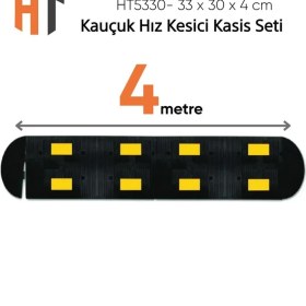 Resim Kauçuk Hız Kesici Kasis Seti 4 Metre - Eko 