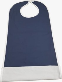 Resim Viscomet Yetişkin 5'Li Paket Poliüretan Kumaş Hasta Yemek Önlüğü 