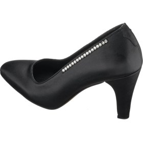 Resim Costo Shoes AYS7986 Siyah Deri Topuklu Özel Seri Kadın Stiletto 