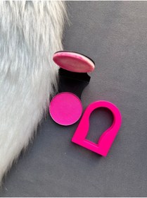 Resim Toka Sepetim Pembe Renkli Saç Tebeşiri Saç Boyama Tebeşiri 