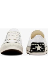 Resim Converse Chuck 70 Ox Beyaz Sneaker Beyaz | Unisex 