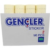 Resim Gençler Yeşil Meto Etiketi 2 No (96 Rulo) (1 Rulo 1000 Adet) R8 