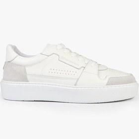 Resim Hammer Jack Honor Hakiki Deri Beyaz Erkek Ayakkabı-beyaz Beyaz 