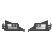 Resim Reedark Jeep Wrangler Jk/jl İçin Siyah Metal Kapı Menteşeli Ayak Dinlenme Pedalı 2 Adet 