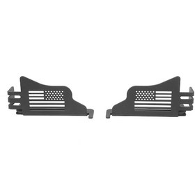 Resim Reedark Jeep Wrangler Jk/jl İçin Siyah Metal Kapı Menteşeli Ayak Dinlenme Pedalı 2 Adet 