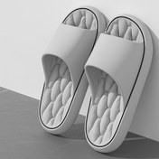 Resim Unisex Bulut Yastık Kaydırmaz Dalga Tabanlı Terlikler Sandaletler, Kalın EVA Köpük Banyo, Havuz ve Duş için - Ergonomik Destek, Tüm Sezon İç/Dış Mekan Kullanımı, Yüksek Kaliteli Ayakkabılar, Havuz Ayakkabısı, Günlük Ayakkabı, Sağlam Yapı, Rahat Ayakkabı, Tatil Gereçleri 