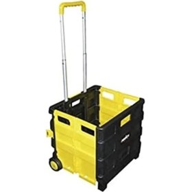 Resim MarkEntegra Hafif Katlanabilir 25 kg Kapasiteli Yük Taşıma Arabası 