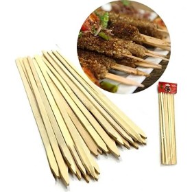 Resim Yalova Ambalaj Bambu Ahşap Çöp Şiş 25 Cm 1000 Lü 