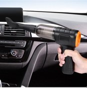 Resim CBTxGlobal Araç El Tipi Küçük Elektrikli Süpürge Fırça 200w+2 Filtreler+saklama Çantası Beyaz 