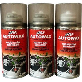Resim AUTOWAX Araba Klima Temizleyici Hava Tazeleyici Koku Bombası 3'lü 