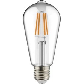 Resim Kendal 5 Adet K2 6W E27 2700K Sarı Işık Flamanlı Rustik LED Ampul KES505 