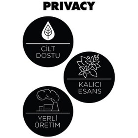 Resim Privacy Addiction Erkek Parfüm EDT 100 ML + Erkek Sprey Deodorant 3 x 150 ML 