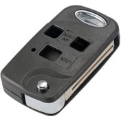 Resim Lexus Is200 Ls400 Rx300 Gs300 İçin Flip Katlanır Uzaktan Anahtar Fob Vaka Kabuğu Yükseltme 