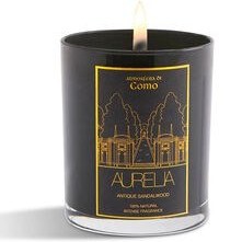 Resim Aurelia Geneve Sandal Ağacı Kokulu Mum 180 gr -Siyah 