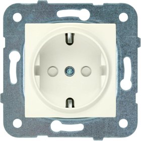 Resim Yıldızan Krem Top Priz Çocuk Korumalı 1166718 