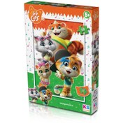 Resim CAT 709 44 Kedi Puzzle 50 Parça - Ks Puzzle 