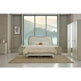 Resim Vivense Capra Bohem Bazalı Karyola ve Başlık, 160X200 