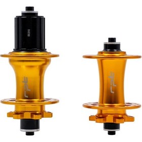 Resim Shimano Raptor Ön/arka Göbek Seti Qr+sokma Mil 8-11v 32d 6 Vida Sarı 220225 Siyah 