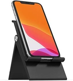 Resim UGREEN ayarlanabilir cep telefonu standı iPhone 11 Pro Max XS, Galaxy S20 S10, Huawei P30 vb. ile uyumlu (siyah) 