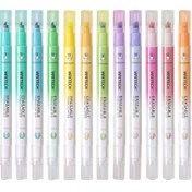 Resim WRITECH W-822 SİLİNEBİLİR FOSFORLU KALEM PASTEL MAVİ - 12'Lİ KUTU 